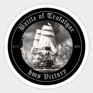 BATTLE OF TRAFALGAR 1 Sticker